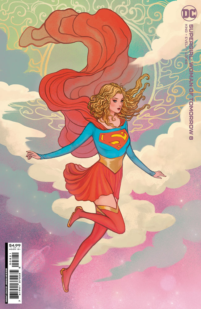 Image: Supergirl: Woman of Tomorrow #8 (variant card stock cover - Janaina Medieros) - DC Comics