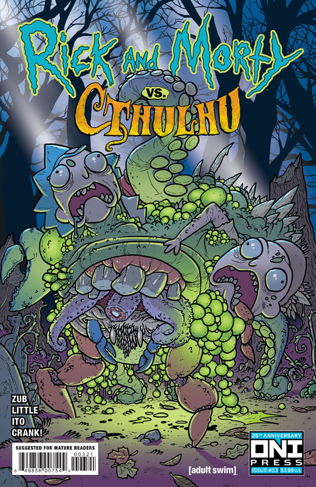 Image: Rick and Morty vs. Cthulhu #3 (cover B - Cannon) - Oni Press Inc.