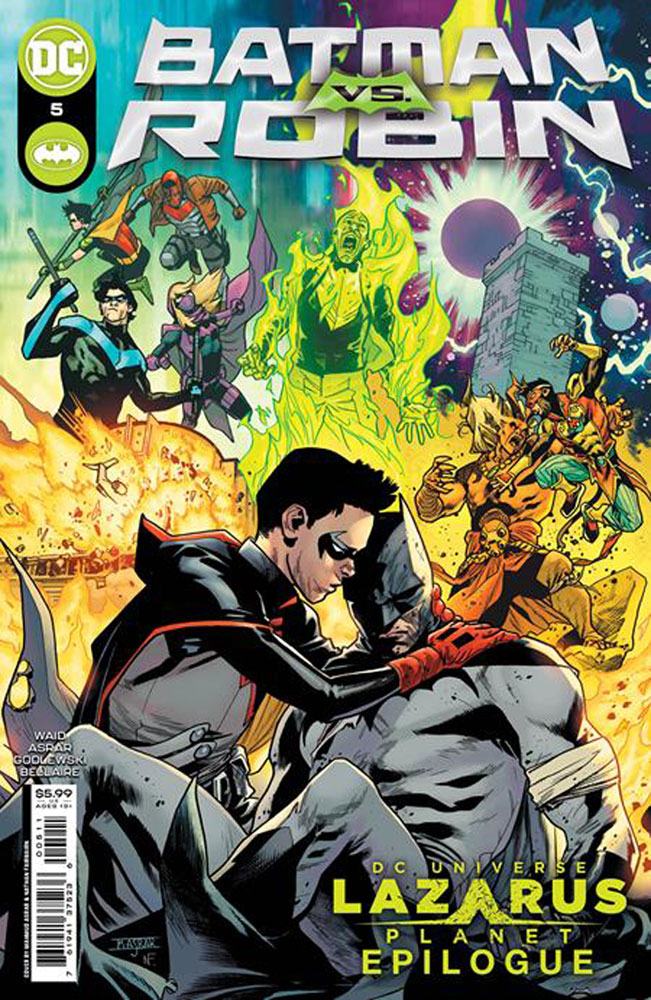 Image: Batman vs. Robin #5 (cover A - Mahmud Asrar)  [2023] - DC Comics