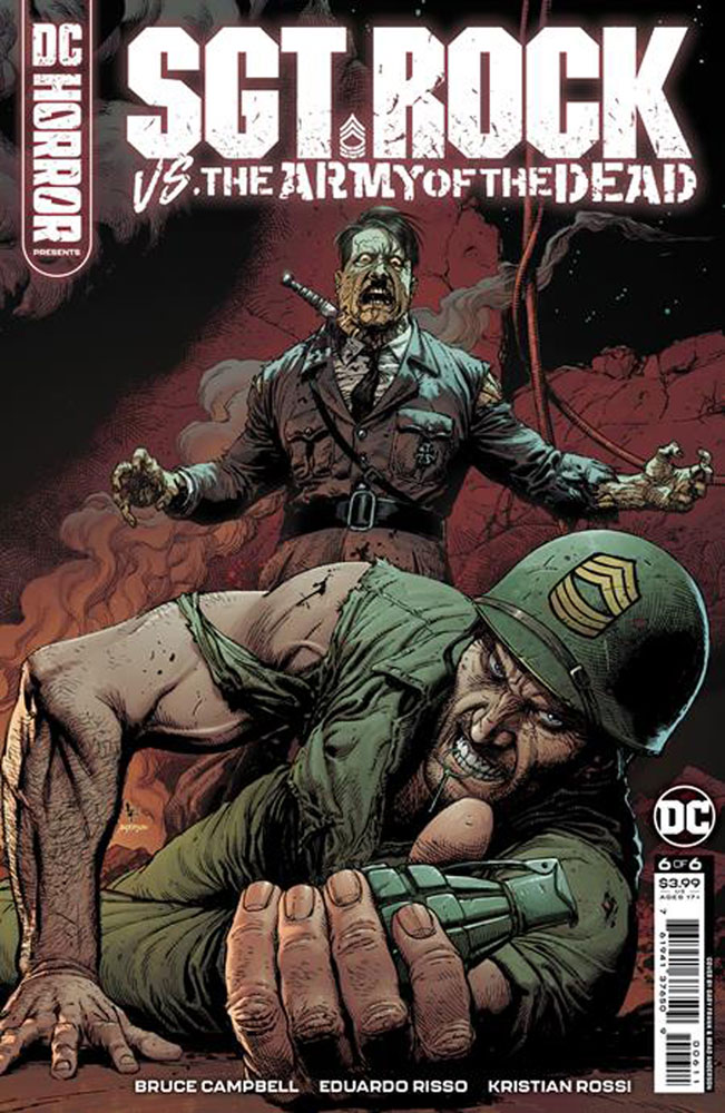 Image: DC Horror Presents: Sgt. Rock vs. The Army of the Dead #6 (cover A - Gary Frank)  [2023] - DC Comics