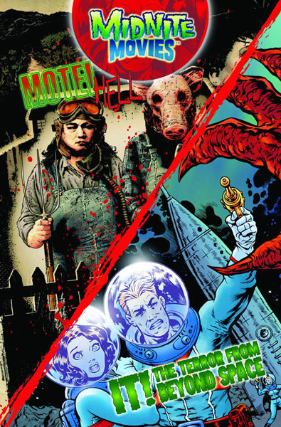 Image: MGM Midnight Movies: It, The Terror & Motel Hell SC  - IDW Publishing