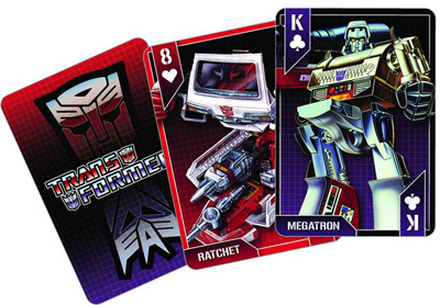 Transformers Playing Cards - Westfield Comics