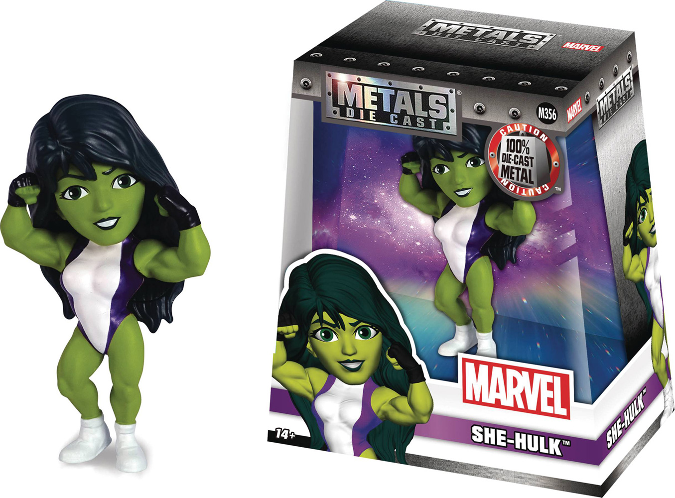 Metals Die-Cast Marvel Figure M356: She-Hulk - Westfield Comics