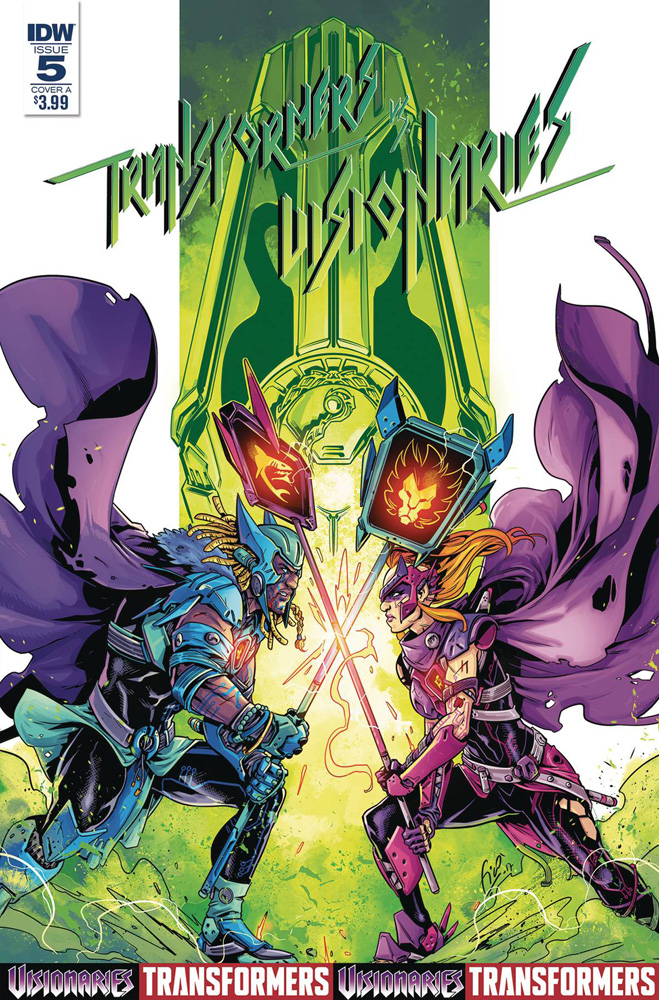 Image: Transformers vs. Visionaries #5 (cover A - Ossio) - IDW Publishing