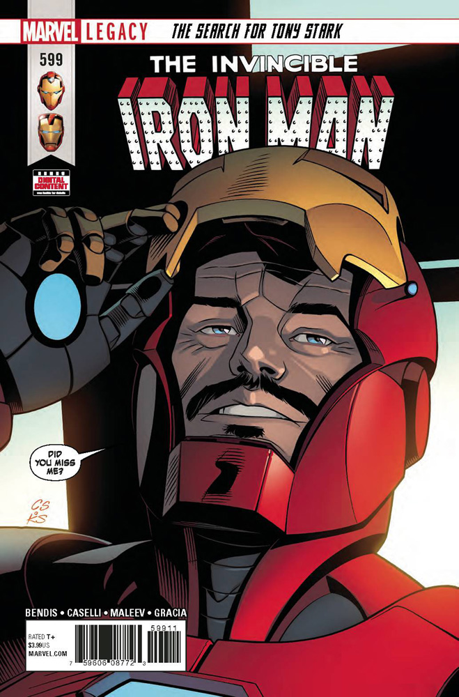 Image: Invincible Iron Man #599 (Legacy) - Marvel Comics