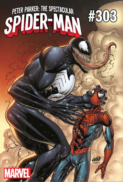 Image: Peter Parker: The Spectacular Spider-Man #303 (variant Venom 30th cover) - Marvel Comics