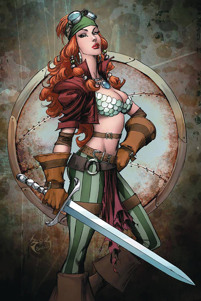 Image: Legenderry Red Sonja Vol. 02 #3 (cover C incentive - Benitez virgin) (20-copy)  [4] - Dynamite