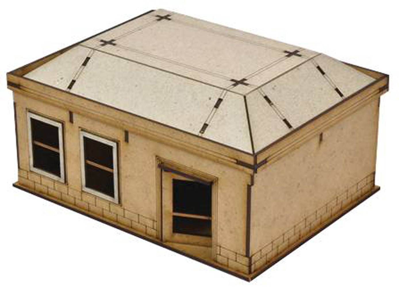 Image: Walking Dead: All Out War Mini-Game - Woodbury House 3 Kit  - Mantic Games