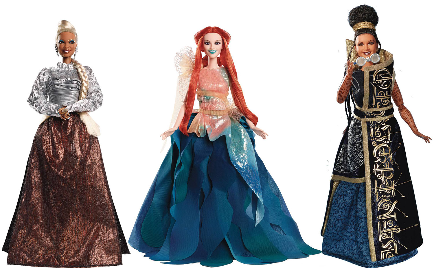 A Wrinkle in Time Three Mrs. Barbie Doll Set (3) - Westfield Comics