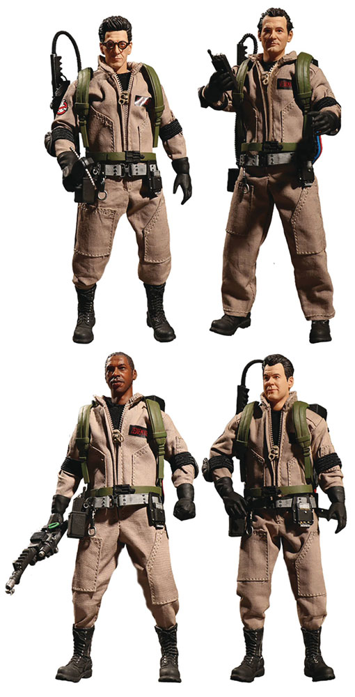 One:12 Collective Ghostbusters Deluxe 4-Piece Action Figure Set