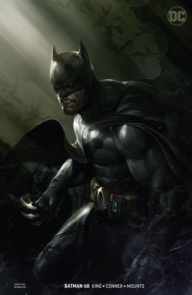 Image: Batman #68 (variant cover - Francesco Mattina) - DC Comics
