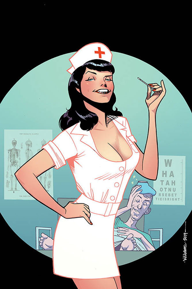 Image: Bettie Page: Unbound Vol. 03 #1 (incentive cover - Williams virgin) (50-copy)  [2019] - Dynamite