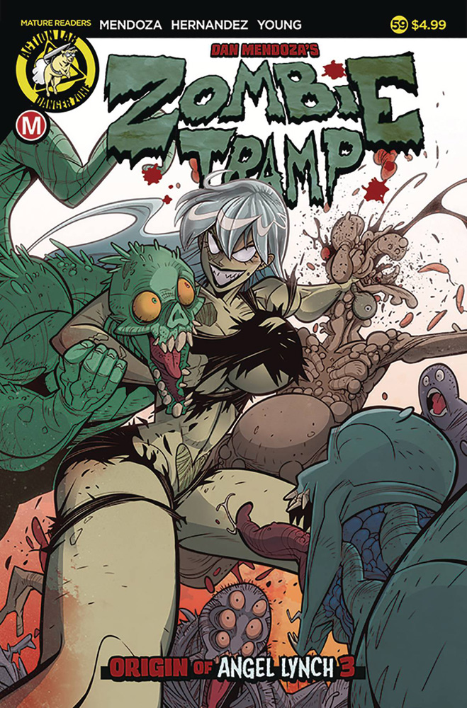 Image: Zombie Tramp #59 (cover A - MacCagni) - Action Lab - Danger Zone