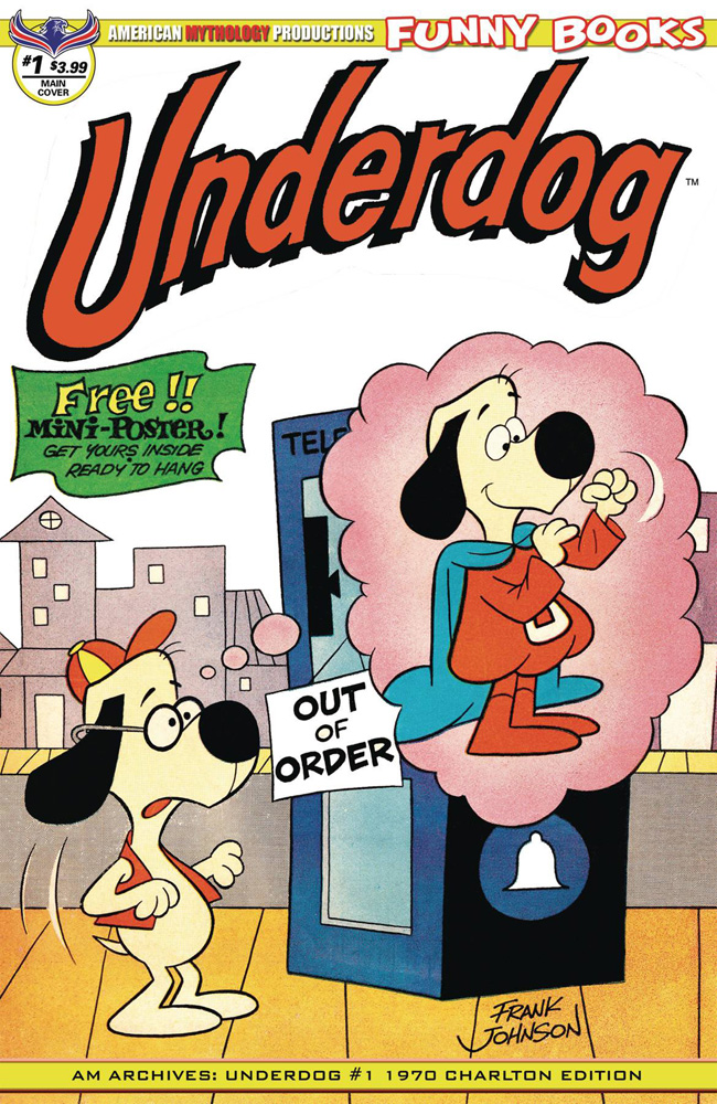 Image: AM Archives: Underdog #1 (variant cover - Charlton) - American Mythology Productions