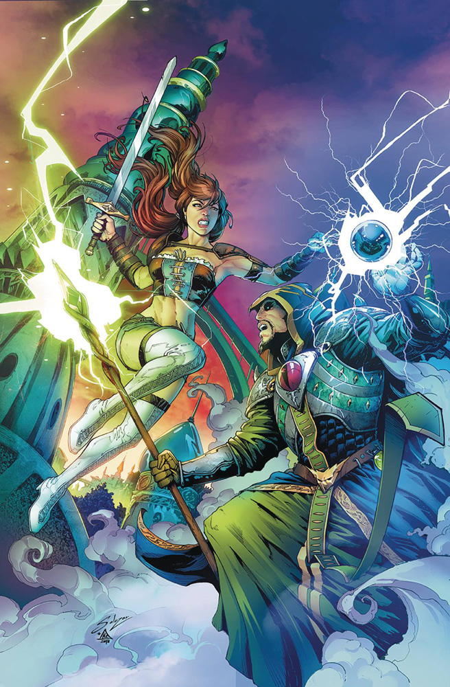 Image: Oz: Heart of Magic #1 (cover B - Salazar) - Zenescope Entertainment Inc