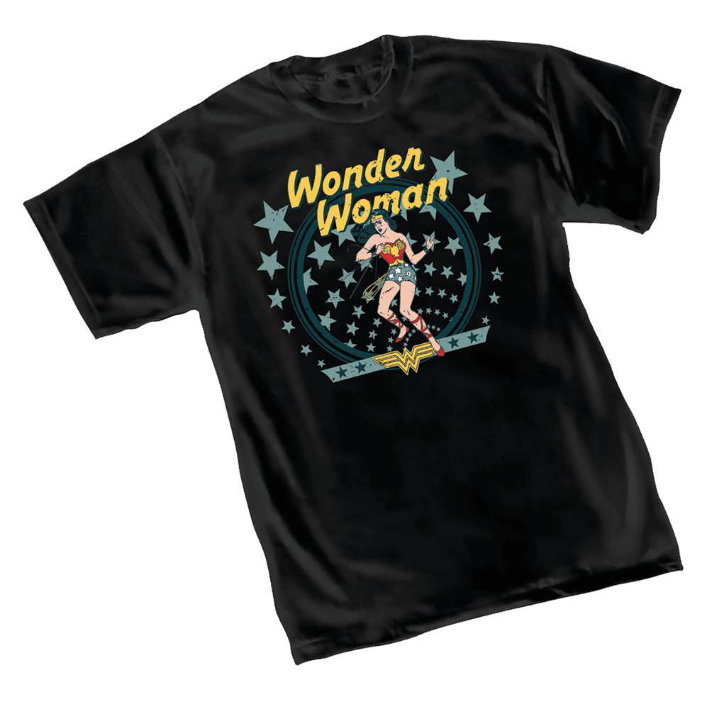Image: Wonder Woman T-Shirt: Vintage  (XXL) - Graphitti Designs