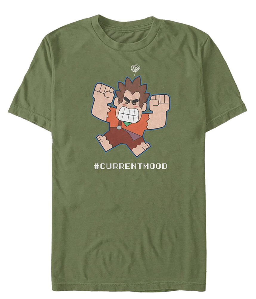 Image: Wreck It Ralph T-Shirt: Current Mood  (L) - Fifth Sun