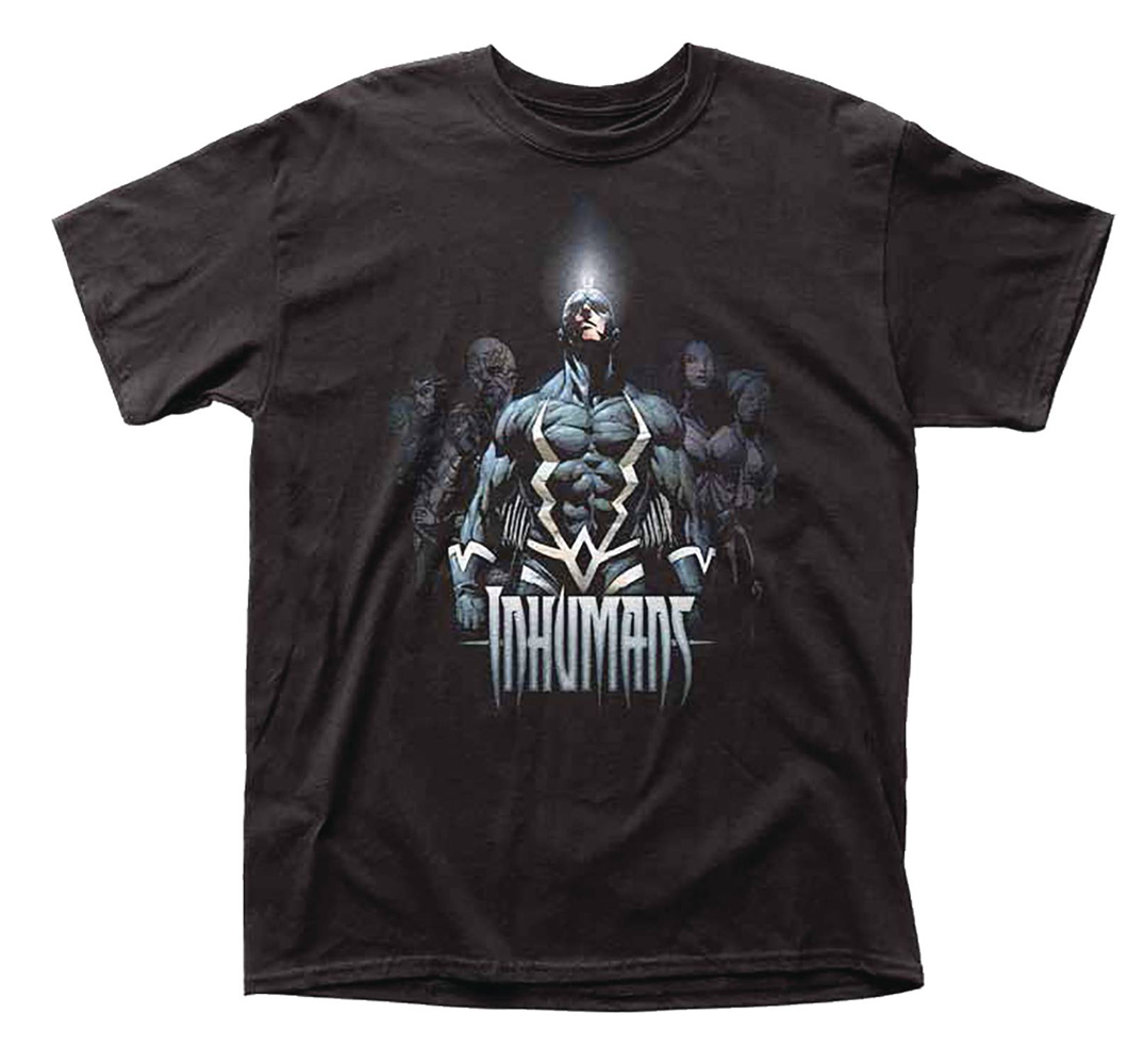 Image: Inhumans T-Shirt: Cast [Black]  (XXL) - Impact Merchandising