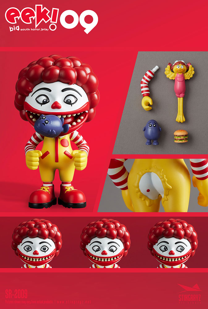 Stingrayz Eek Series 3 Figure: Ronald McDonald - Westfield Comics