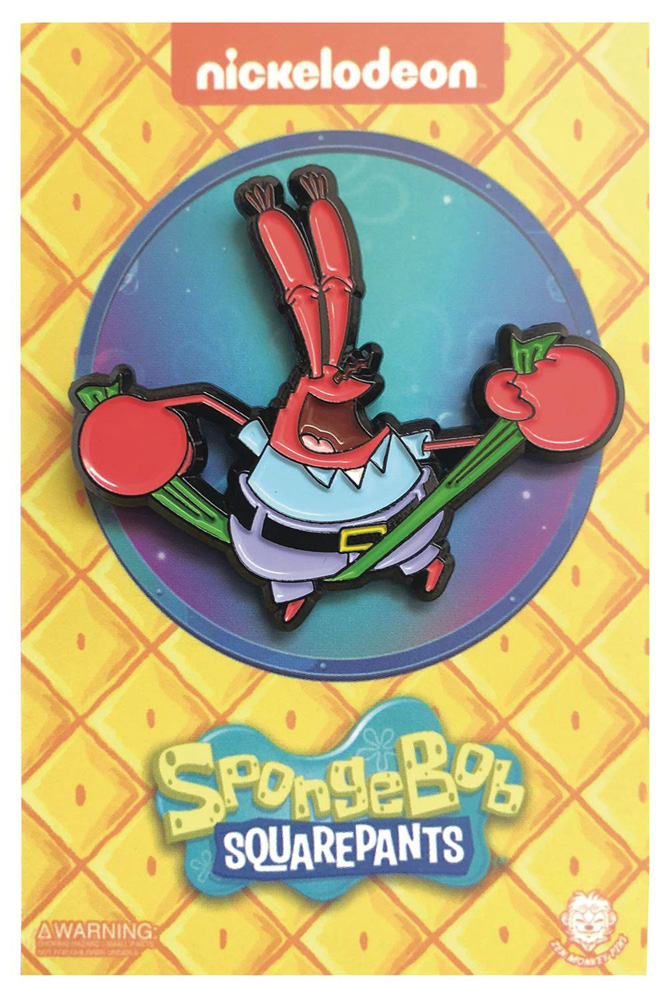 Image: Spongebob Squarepants Pin: Krabs with Dollar  - Zen Monkey Studios LLC