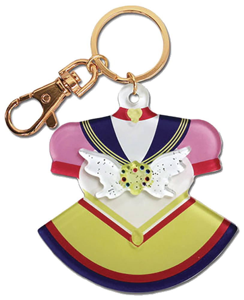 Image: Sailor Moon Costume Keychain: Eternal Sailor Moon  - Great Eastern Entertainment