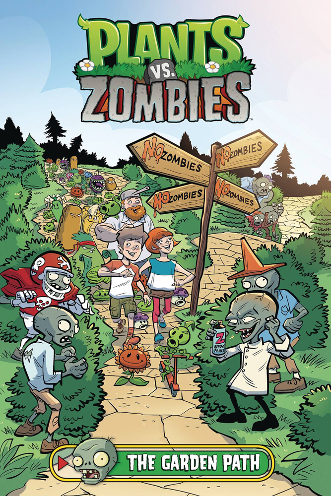 Image: Plants vs. Zombies: The Garden Path HC  - Dark Horse Comics
