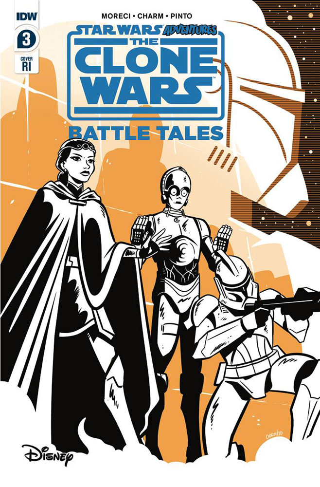 Image: Star Wars Adventures: The Clone Wars - Battle Tales #3 (incentive 1:10 cover - Charm)  [2020] - IDW Publishing
