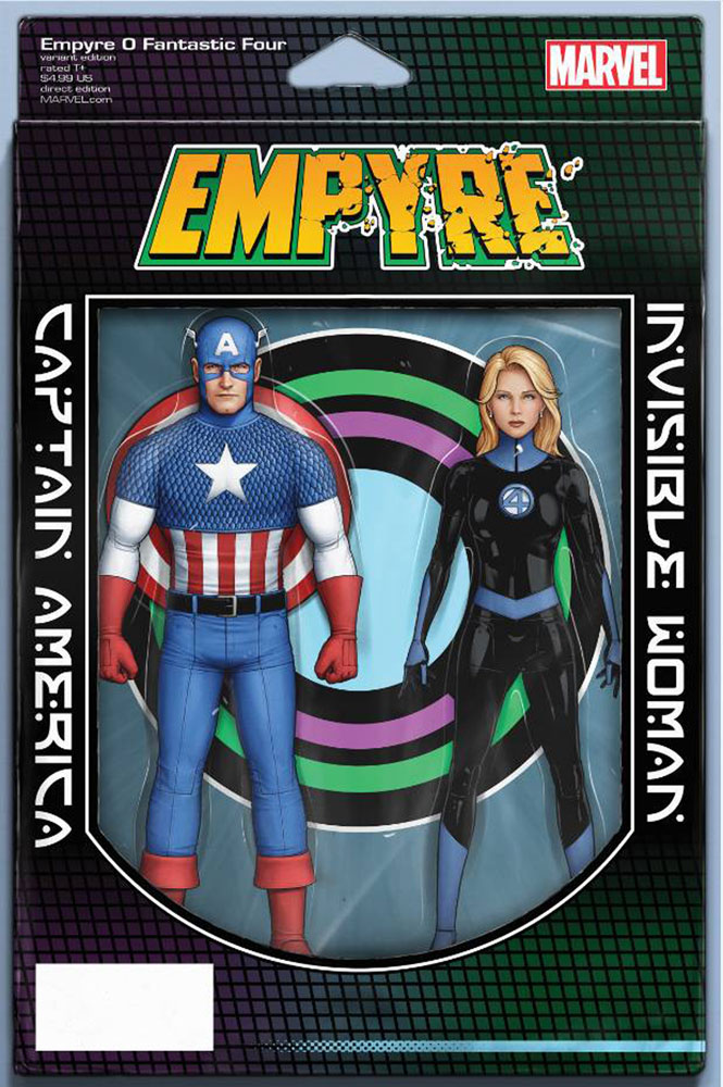 Image: Empyre: Fantastic Four #0 (variant Action Figure 2-Pack cover - Christopher) - Marvel Comics