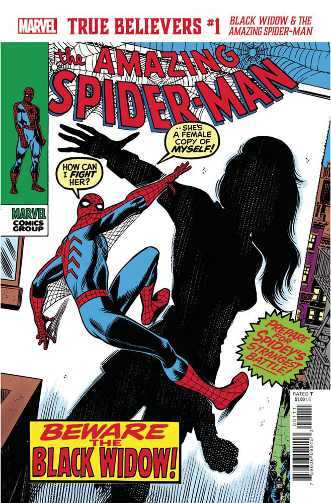 Image: True Believers: Black Widow and the Amazing Spider-Man #1 - Marvel Comics