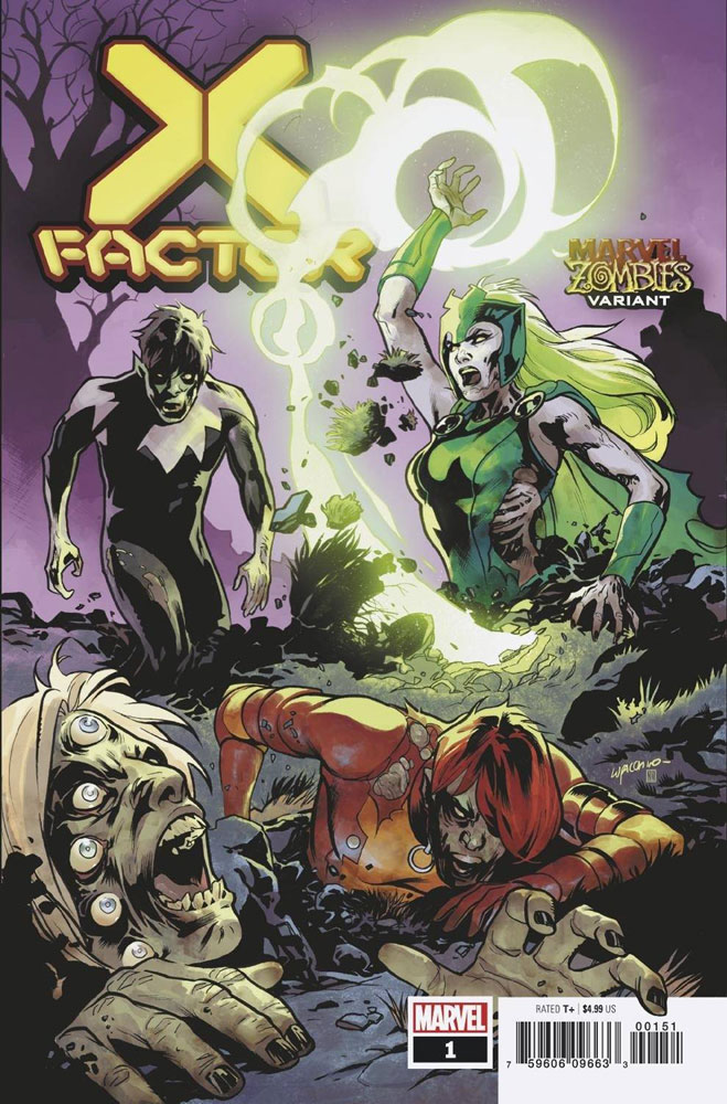 Image: X-Factor #1 (variant Marvel Zombies cover - Lupacchino) - Marvel Comics