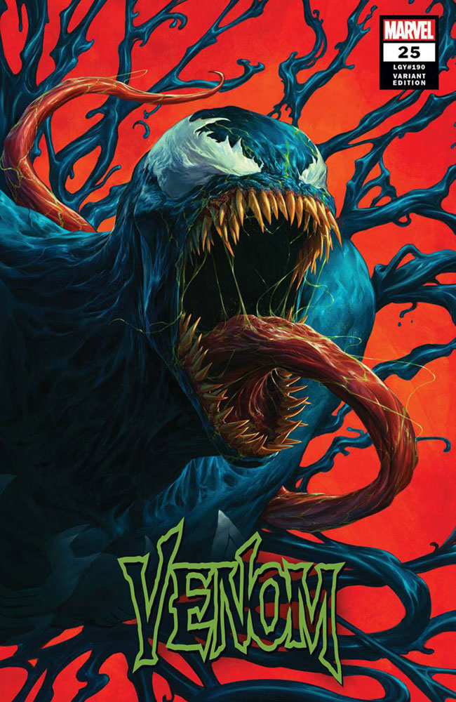 Venom 25 (variant cover Dave Rapoza) Westfield Comics