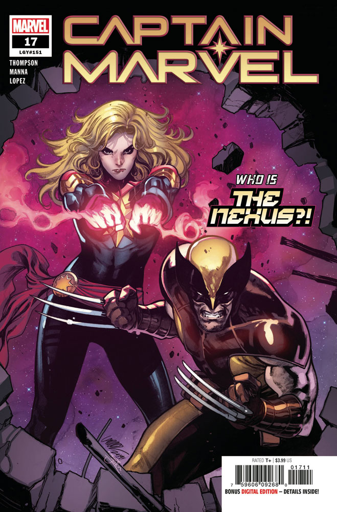 Image: Captain Marvel #17  [2020] - Marvel Comics