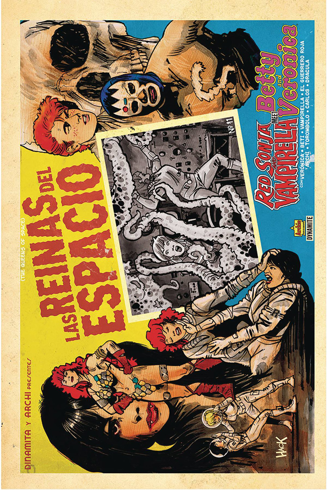Image: Red Sonja and Vampirella Meet Betty and Veronica #11 (cover B - Hack) - Dynamite