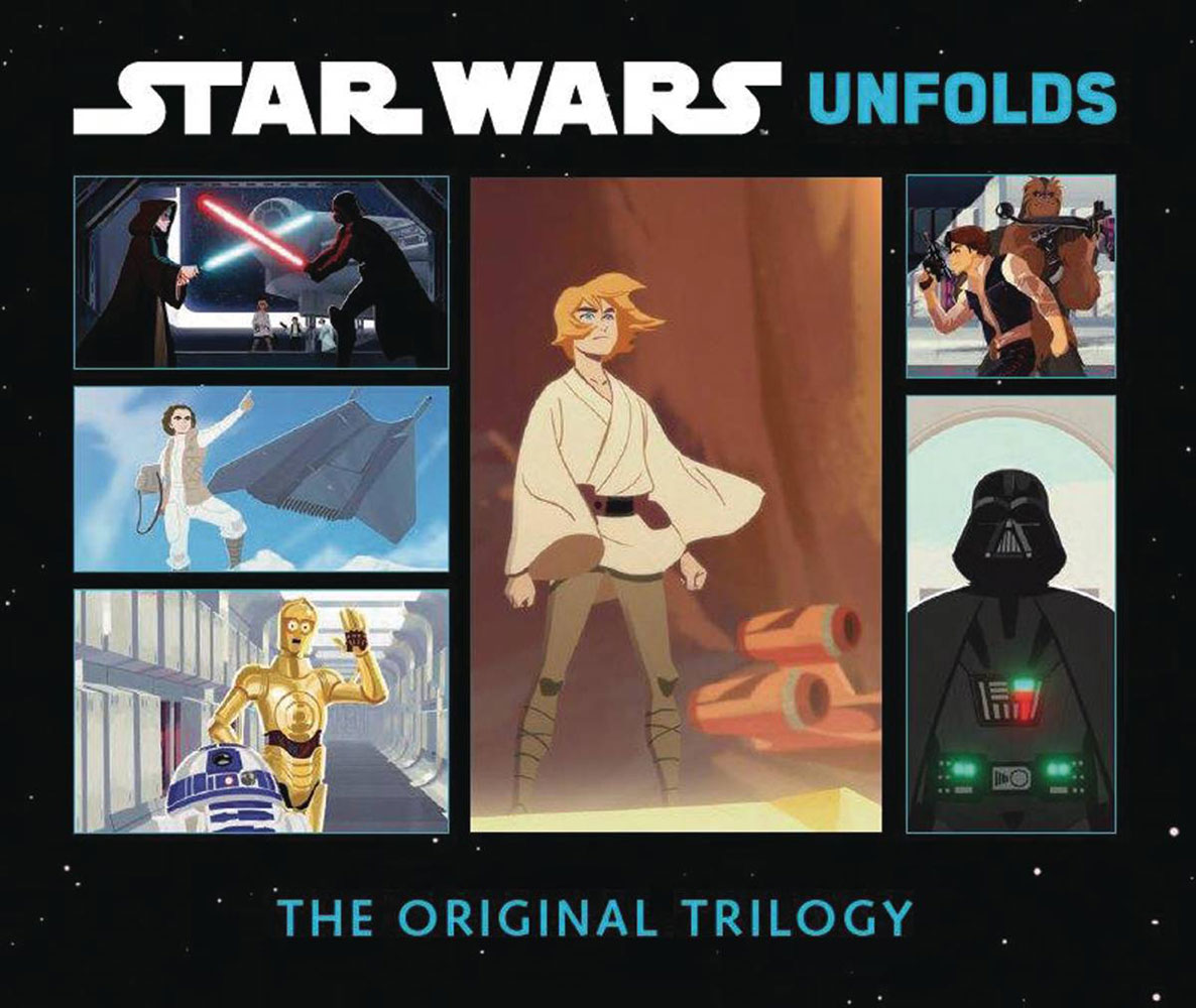 Image: Star Wars Unfolds: The Original Trilogy HC  - Abrams Books For Young Readers