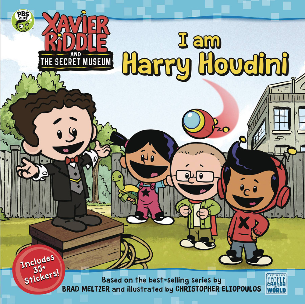 Image: Xavier Riddle & Secret Museum: I Am Harry Houdini SC  - Penguin Young Readers