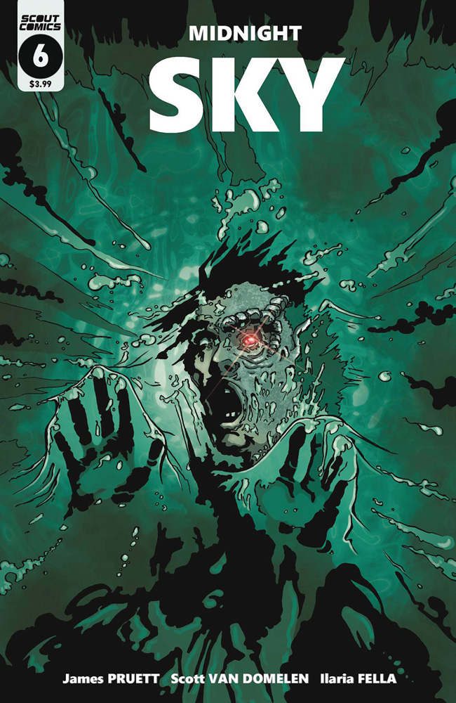 Image: Midnight Sky #6 (cover B - Van Domelen Body Snatchers Homage) - Scout Comics