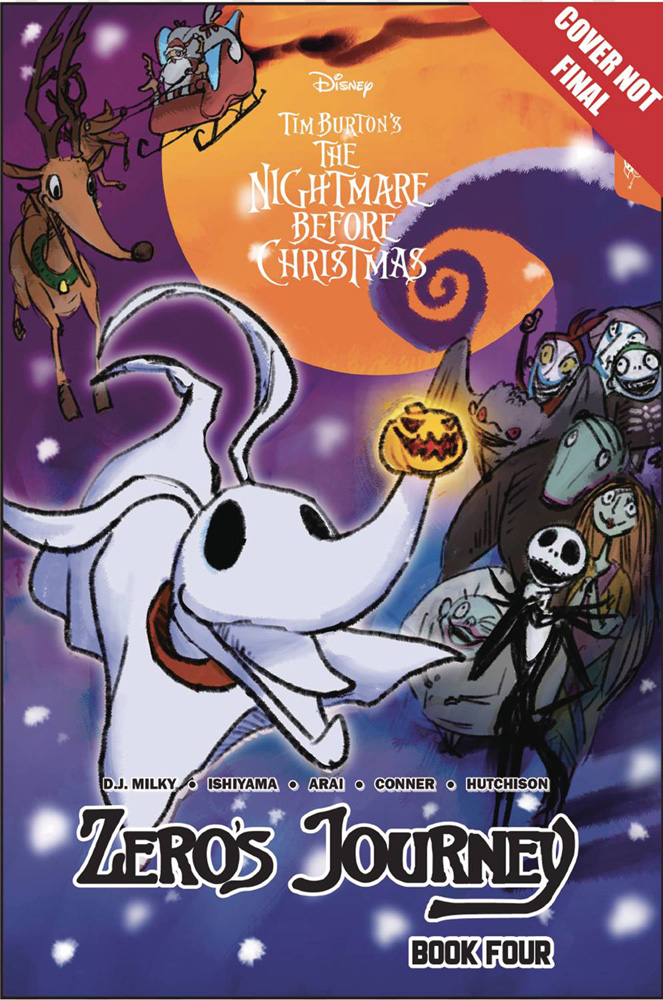 Image: Disney Tim Burton's The Nightmare Before Christmas: Zero's Journey Vol. 04 SC  - Tokyopop