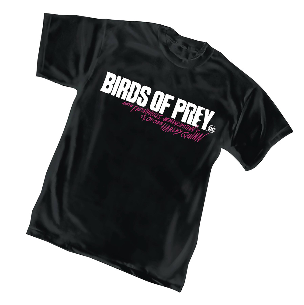 Image: DC T-Shirt: Birds of Prey Logo  (XL) - Graphitti Designs