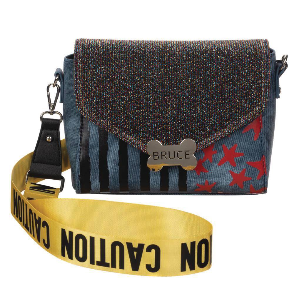 Image: Birds of Prey Handbag: Harley Quinn - Caution Tape  - Bioworld Merchandising