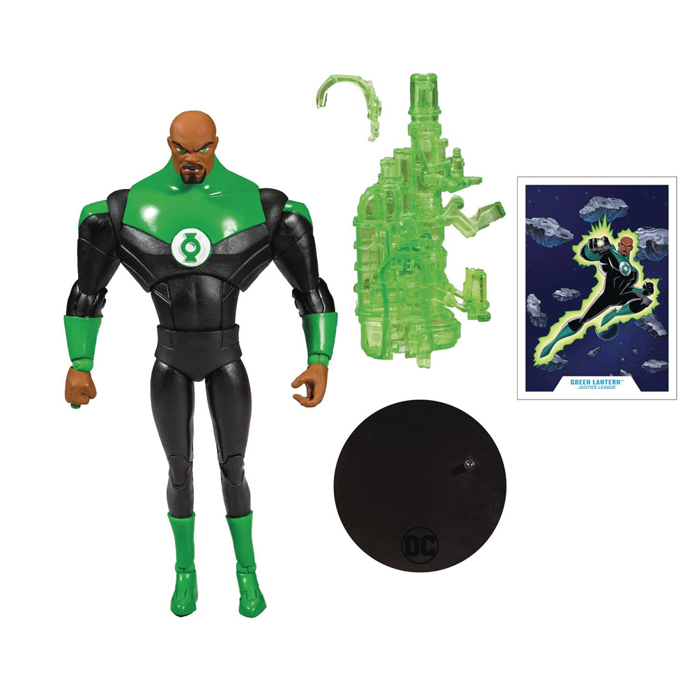 Image: DC Animated Wv1 Green Lantern Action Figure Case  (7-inch) - TMP Toys / McFarlane Toys