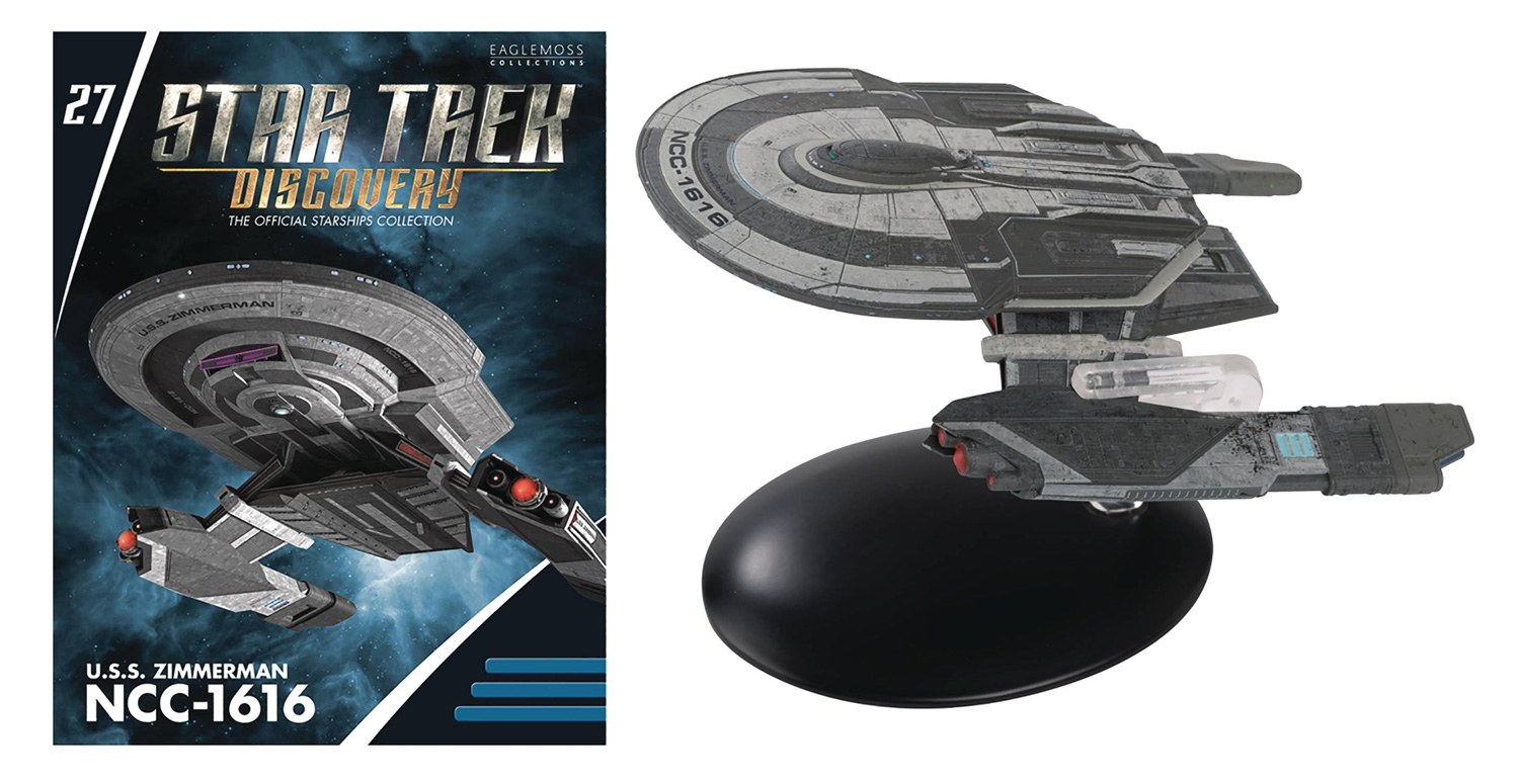 Image: Star Trek Discovery Figure Magazine #27 (USS Zimmerman NCC-1616 Federation Tug) - Eaglemoss Publications Ltd