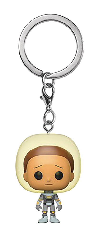 Image: Pocket Pop! Rick & Morty S2 Keychain: Morty  (w/Space Suit) - Funko