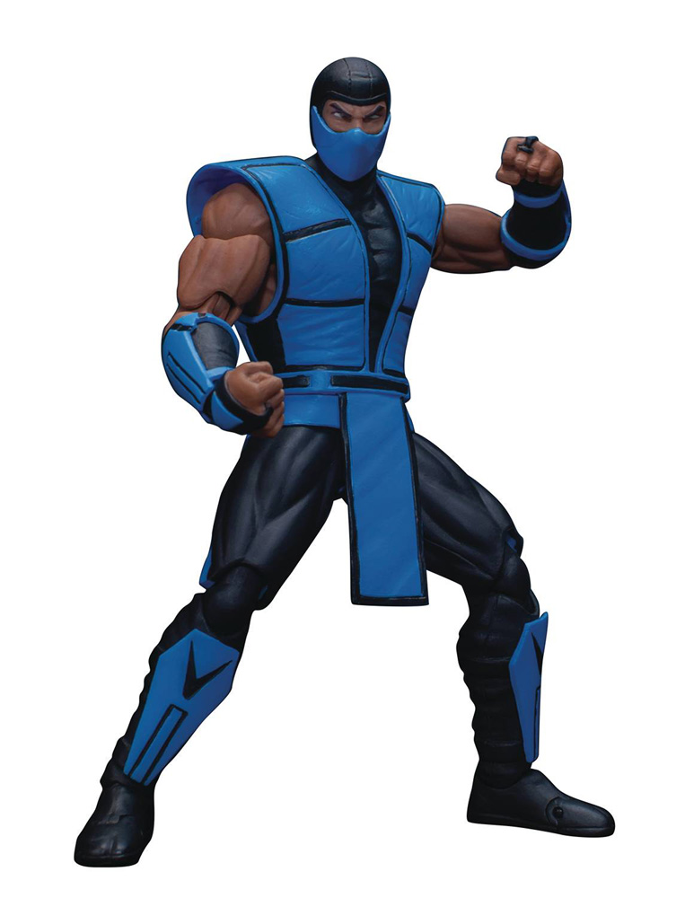 Image: Storm Collectibles Action Figure: Mortal Kombat - Sub-Zero  (1/12 scale) - Storm Collectibles