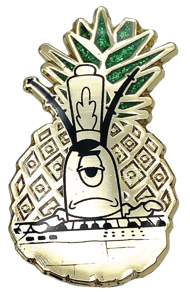 Image: Spongebob Squarepants Sweet Victory Pin: Plankton  - Zen Monkey Studios LLC