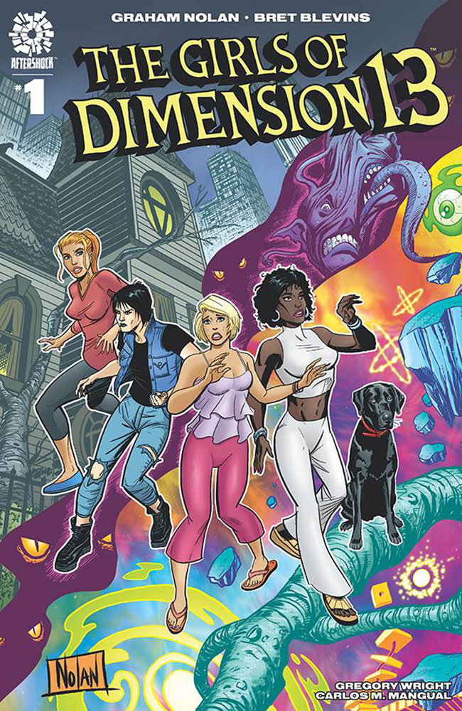 Image: Girls of Dimension 13 #1 (incentive 1:15 cover - Nolan)  [2021] - Aftershock Comics
