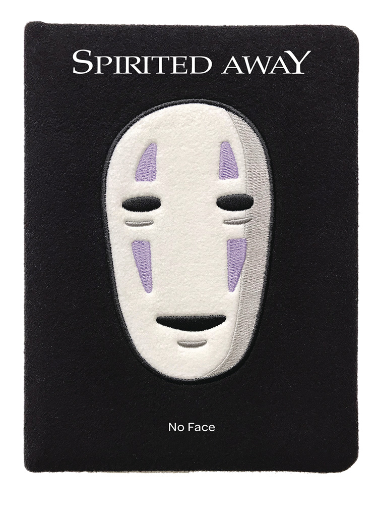 Image: Spirited Away Journal: No Face Plush  - Chronicle Books