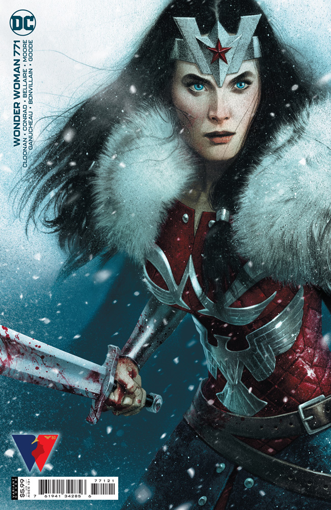 Image: Wonder Woman #771 (variant card stock cover - Joshua Middleton)  [2021] - DC Comics