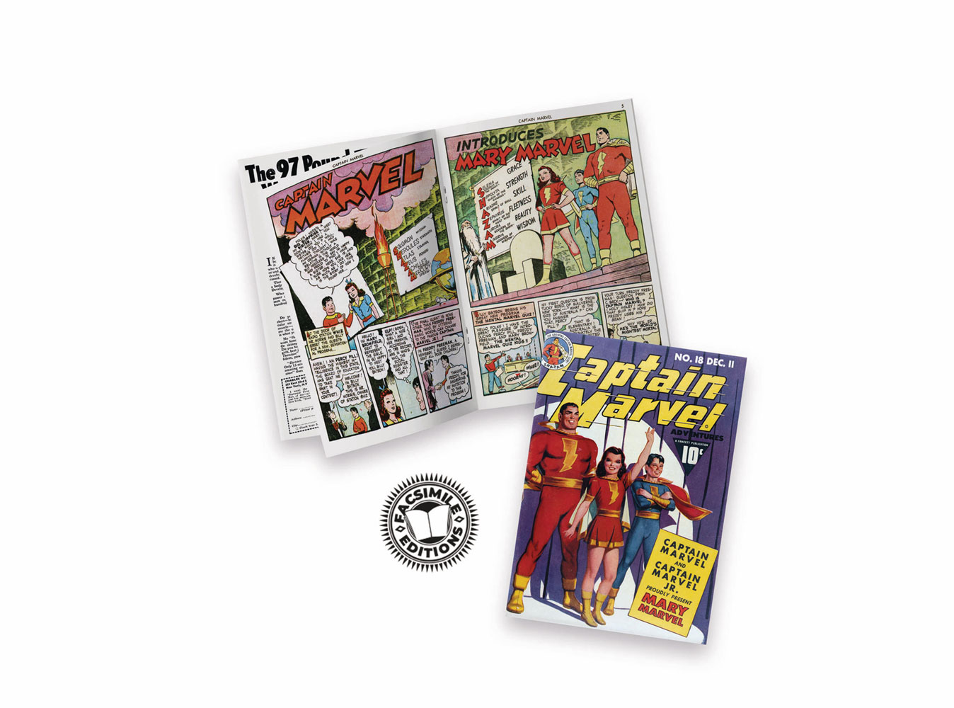 Image: PS Artbooks Facsmile Edition: Captain Marvel Adventures #18 - PS Artbooks
