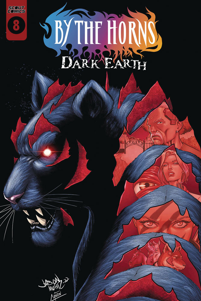 Image: By the Horns Dark Earth #8 - Scout Comics