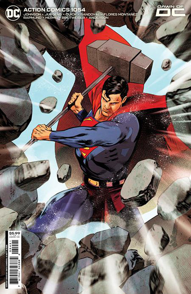 Image: Action Comics #1054 (cover B cardstock - Rafa Sandoval) - DC Comics